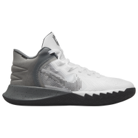 Nike Kyrie Flytrap V - Boys' Grade School - White / Grey