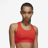 Nike DF Icon Clash Swoosh Bra - Women's - Red