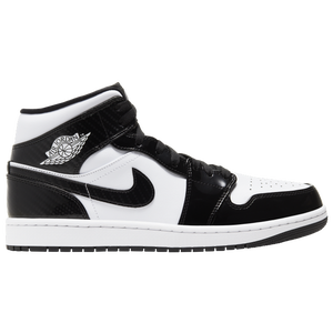 air jordan 1 mid black and white