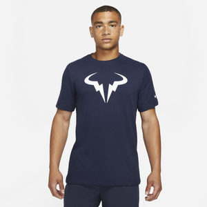 Nike Rafa Dri-FIT Seasonal Tennis T-Shirt - Men's - Obsidian/White