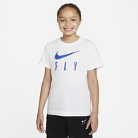 Nike DPTL Bball T-Shirt - Girls' Grade School - White