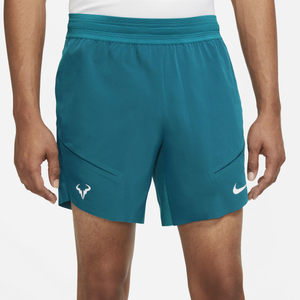 Nike Dri-FIT Rafa Court Advantage 7in Shorts - Men's - Bright Spruce/Atomic Green/White