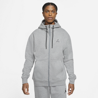 Jordan Essential Fleece Full-Zip Hoodie - Men's - Grey