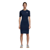adidas Originals Adicolor 3-Stripe Dress - Women's - Navy