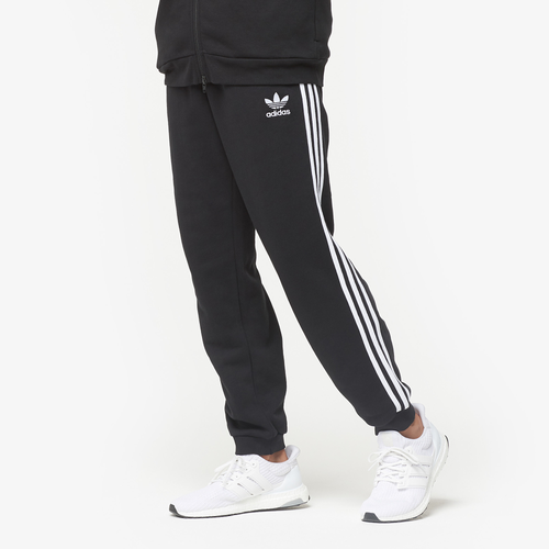 adidas men's 3 stripe fleece pants