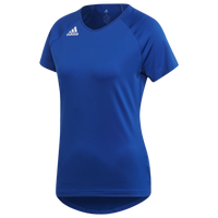 adidas Hi-Lo Cap Sleeve Jersey - Women's - Blue