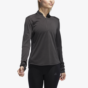 adidas half zip running top