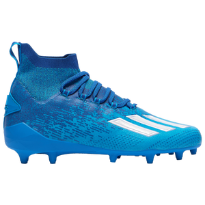 royal blue and white football cleats