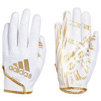 adidas AdiZero 12 Receiver Gloves - Adult - White
