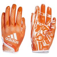 adidas AdiZero 12 Receiver Gloves - Adult - Orange