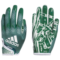 adidas AdiZero 12 Receiver Gloves - Adult - Green