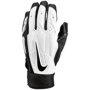 Nike D-Tack 6 Lineman Gloves - Men's - White/Black