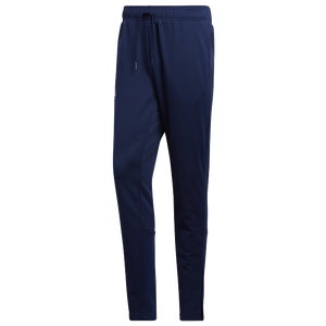 mens navy tapered trousers