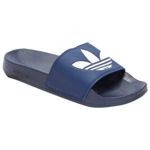 navy adidas slides