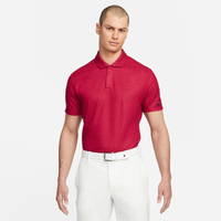 Nike TW Floral Jacquard Golf Polo - Men's - Red