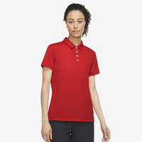 Nike Victory Solid Golf Polo - Women's - Red
