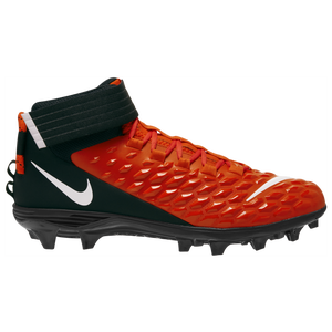 orange mens football cleats