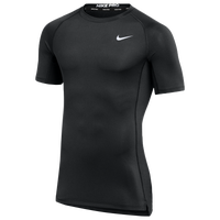 Nike Team Pro S/S Compression Top - Men's - Black