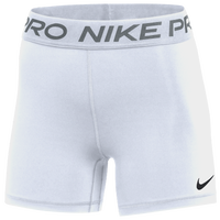 Nike Team Pro 5" Shorts - Women's - White