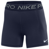 Nike Team Pro 5" Shorts - Women's - Navy