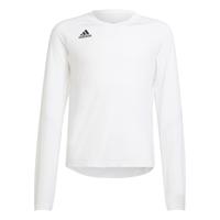 adidas Team Quickset Long Sleeve Jersey - Girls' Grade School - White
