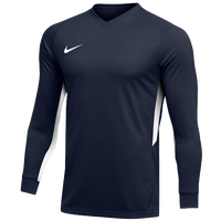 Nike Team Dry Tiempo Premier L/S Jersey - Men's - Navy / White