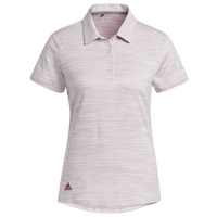 adidas Space-Dyed Golf Polo - Women's - Pink