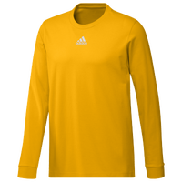 adidas Team Fresh BOS Cotton Long Sleeve T-Shirt - Men's - Gold