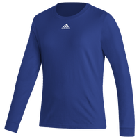 adidas Team Fresh BOS Cotton Long Sleeve T-Shirt - Women's - Blue