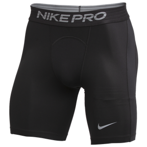 Nike Team Pro Shorts - Men's - Black/Cool Grey