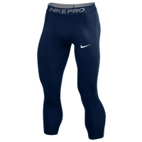 navy blue nike compression pants