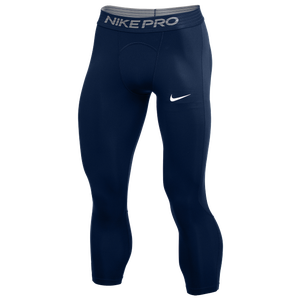 nike pro navy blue leggings