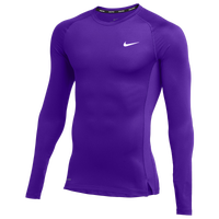 blue nike compression shirt