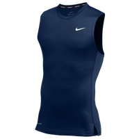 nike navy compression shirt