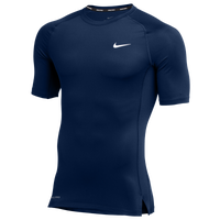 nike navy compression shirt
