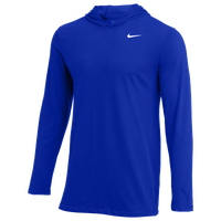 Nike Team L/S Hoodie T-Shirt - Men's - Blue