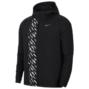 men's nike essential hooded running jacket