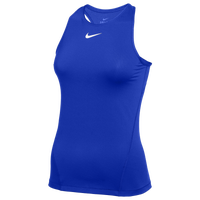 Nike Team Pro Tank All Over Mesh - Women's - Blue / Blue