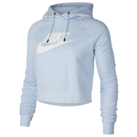 nike light blue hoodie womens