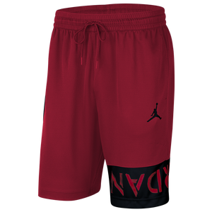 mens black jordan shorts