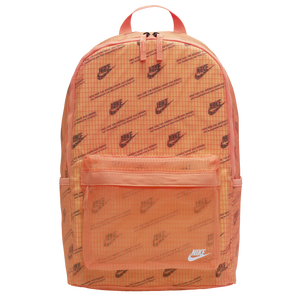 orange nike backpack