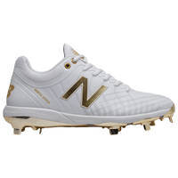 gold and black baseball cleats