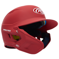 Rawlings Mach Junior LHB Adjustable Batting Helmet - Youth - Red