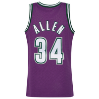 Mitchell & Ness NBA Swingman Jersey - Men's -  Ray Allen - Milwaukee Bucks - Purple