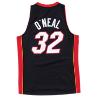 Mitchell & Ness NBA Swingman Jersey - Men's -  Shaquille O'neal - Black / Red