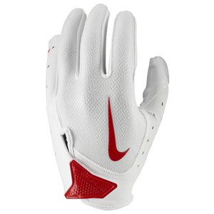 Nike YTH Vapor Jet 7.0 Receiver Gloves - Boys' Grade School - White/White/University Red