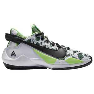 boys green basketball shoes