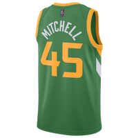 Nike NBA Earned Swingman Jersey - Men's -  Donovan Mitchell - Green