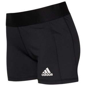 adidas Team Alphaskin 4" Shorts - Women's - Black/White