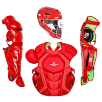 All Star System 7 Axis Pro Solid Catchers Kit - Adult - Red